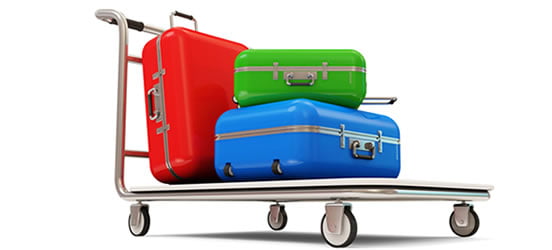 Peso de bagagem – Fique atento aos valores dos excessos de bagagens!